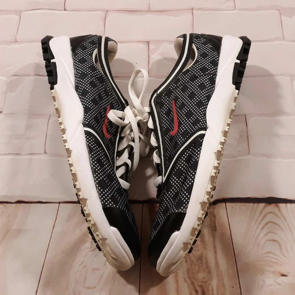 Nike Air Summer Lite 3 Golf Shoes Womens Size 9 US Black Tongueless Lightweight